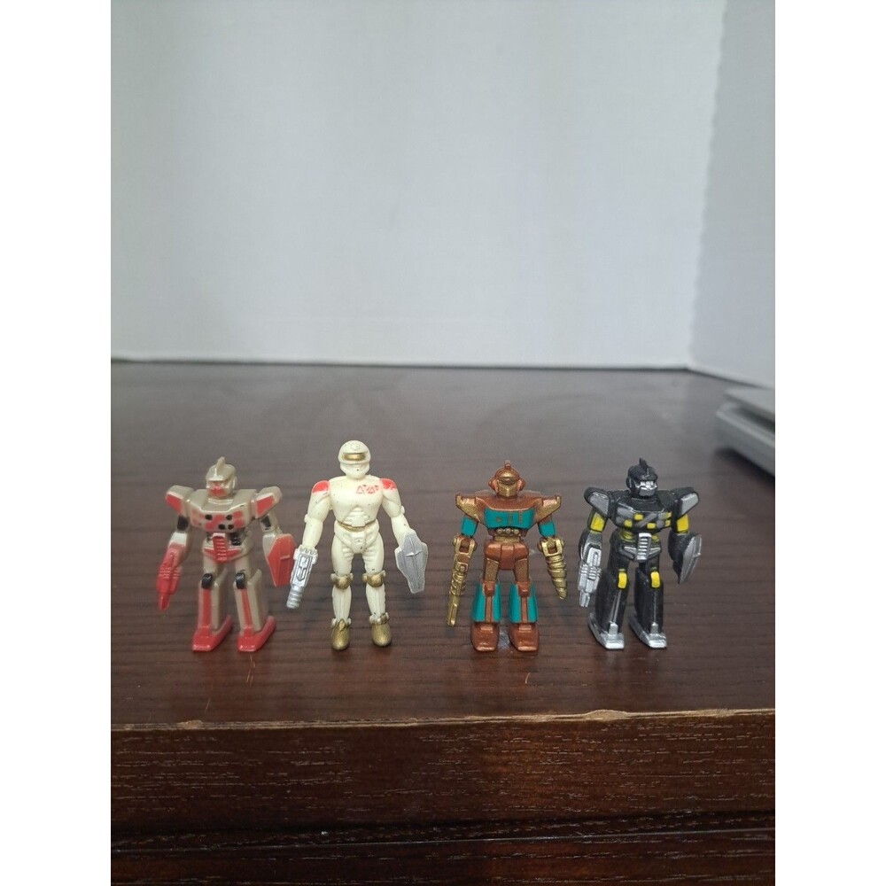 1990s Lot Of 4  Soma Sonic Rangers Mini Figures
